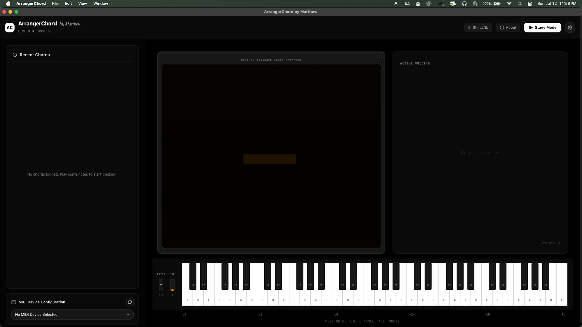 61-Key Keyboard