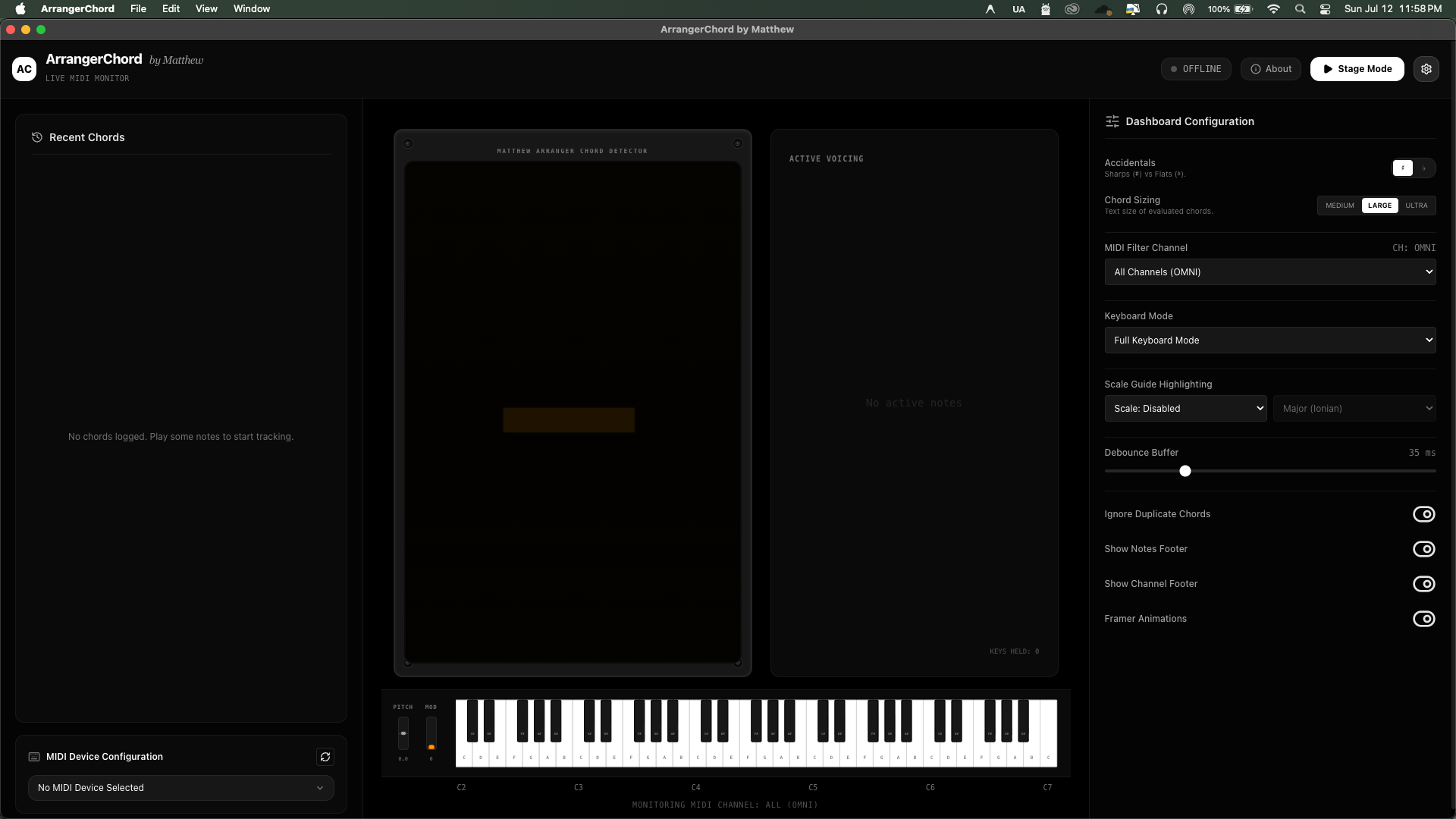 Stage UI